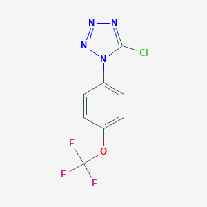 B061328 5-Chloro-1-[4-(trifluoromethoxy)phenyl]tetrazole CAS No. 190082-01-0