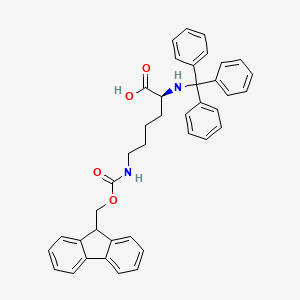 molecular formula C40H38N2O4 B613318 Trt-Lys(Fmoc)-OH CAS No. 122832-81-9