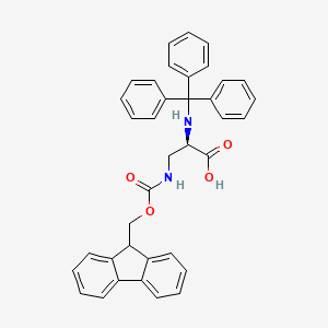 molecular formula C37H32N2O4 B613320 Trt-D-Dap(Fmoc)-OH CAS No. 1263047-04-6