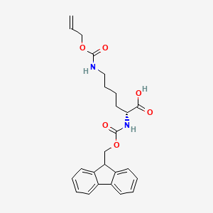 molecular formula C25H28N2O6 B613325 Fmoc-D-Lys(Alloc)-OH CAS No. 214750-75-1