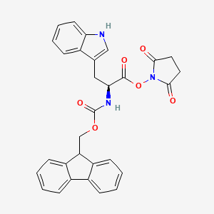 molecular formula C30H25N3O6 B613390 Fmoc-Trp-OSu CAS No. 84771-20-0