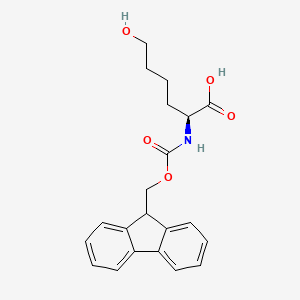 molecular formula C21H23NO5 B613403 Fmoc-L-Nle(6-OH)-OH CAS No. 374899-60-2