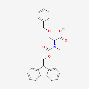 molecular formula C26H25NO5 B613405 Fmoc-MeSer(Bzl)-OH CAS No. 84000-14-6
