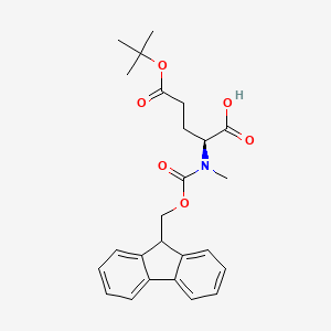 molecular formula C25H29NO6 B613407 Fmoc-N-Me-Glu(OtBu)-OH CAS No. 200616-40-6