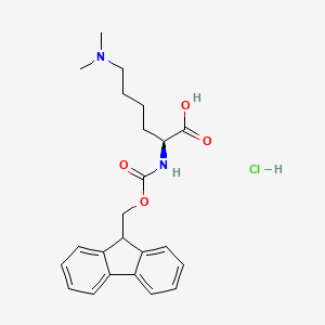 molecular formula C23H29ClN2O4 B613413 Fmoc-lys(ME)2-OH hcl CAS No. 252049-10-8