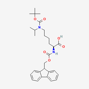 molecular formula C29H38N2O6 B613418 N-Fmoc-N'-Boc-N'-异丙基-L-赖氨酸 CAS No. 201003-48-7