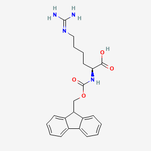 molecular formula C22H26N4O4 B613423 Fmoc-homoarg-OH CAS No. 776277-76-0