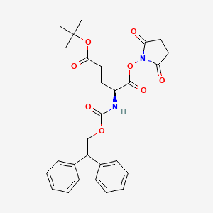molecular formula C28H30N2O8 B613427 Fmoc-Glu(Otbu)-Osu CAS No. 101214-22-6