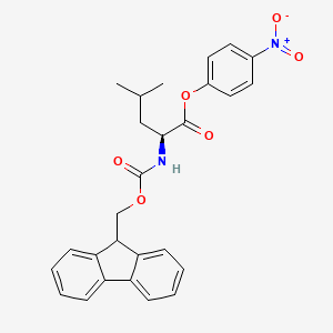 molecular formula C27H26N2O6 B613432 Fmoc-亮-Onp CAS No. 71989-25-8