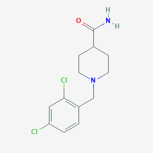 molecular formula C13H16Cl2N2O B6134332 1-(2,4-dichlorobenzyl)-4-piperidinecarboxamide 