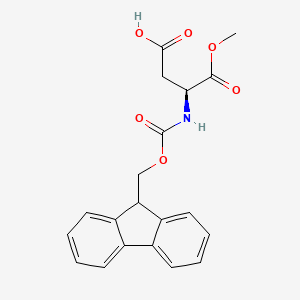 molecular formula C20H19NO6 B613447 Fmoc-Asp-OMe CAS No. 145038-52-4