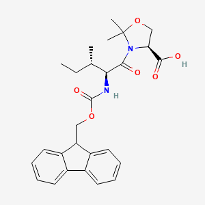 molecular formula C27H32N2O6 B613457 Fmoc-Ile-Ser(Psi(Me,Me)pro)-OH CAS No. 1147996-34-6
