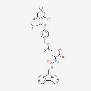 molecular formula C40H44N2O8 B613466 Fmoc-Glu(ODmab)-OH CAS No. 268730-86-5