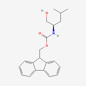 B613497 (R)-(9H-Fluoren-9-yl)methyl (1-hydroxy-4-methylpentan-2-yl)carbamate CAS No. 215178-41-9