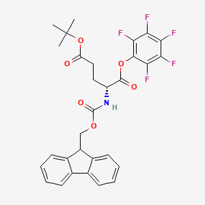 molecular formula C30H26F5NO6 B613504 Fmoc-d-glu(otbu)-opfp CAS No. 200616-21-3