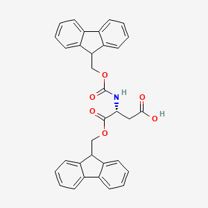 molecular formula C33H27NO6 B613525 Fmoc-D-Asp-OFm CAS No. 214852-35-4