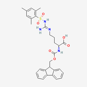 molecular formula C30H34N4O6S B613534 Fmoc-D-精氨酸(Mts)-OH CAS No. 268204-88-2
