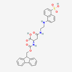 molecular formula C31H29N3O8S B613556 Fmoc-Asp(Edans)-OH CAS No. 182253-73-2