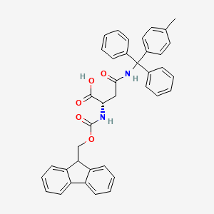 molecular formula C39H34N2O5 B613560 Fmoc-Asn(Mtt)-OH CAS No. 144317-22-6
