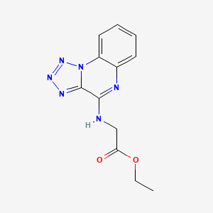 molecular formula C12H12N6O2 B6135762 ethyl N-tetrazolo[1,5-a]quinoxalin-4-ylglycinate 