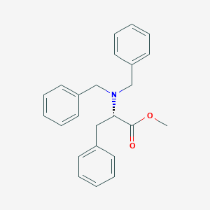 molecular formula C24H25NO2 B061362 Methyl N,N-dibenzyl-L-phenylalaninate CAS No. 184774-09-2