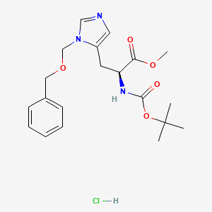 B613690 Boc-his(3-bom)-ome hcl CAS No. 83468-80-8