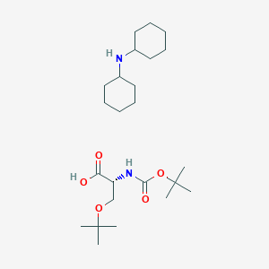 molecular formula C12H23NO5 B613694 Boc-D-セリン(tBu)-OH.DCHA CAS No. 248921-67-7