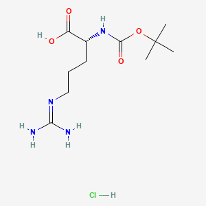 molecular formula C11H23ClN4O4 B613716 N-BOC-D-精氨酸盐酸盐 CAS No. 113712-06-4