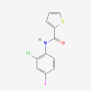 molecular formula C11H7ClINOS B6137310 N-(2-chloro-4-iodophenyl)-2-thiophenecarboxamide 