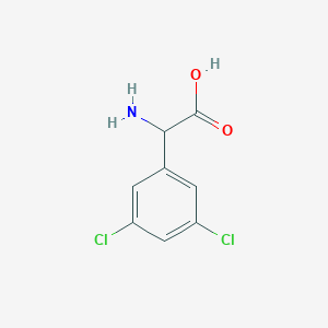 B061376 2-amino-2-(3,5-dichlorophenyl)acetic Acid CAS No. 179418-17-8
