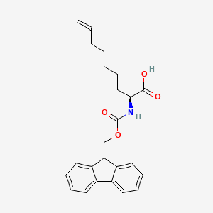 (S)-2-((((9H-Fluoren-9-yl)methoxy)carbonyl)amino)non-8-enoic acid