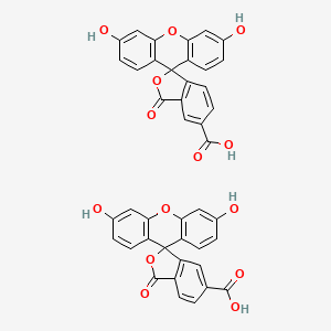 molecular formula C42H24O14 B613776 5(6)-羧基荧光素 CAS No. 72088-94-9