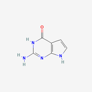 molecular formula C6H6N4O B613801 7-Deazaguanine CAS No. 7355-55-7