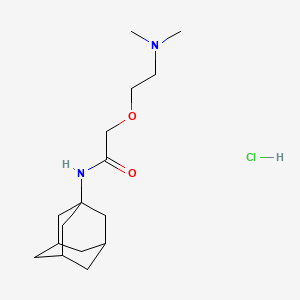 molecular formula C16H29ClN2O2 B613822 Tromantadine hydrochloride CAS No. 41544-24-5