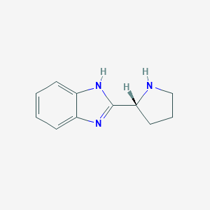 B061386 (R)-2-(Pyrrolidin-2-YL)-1H-benzo[D]imidazole CAS No. 175530-90-2