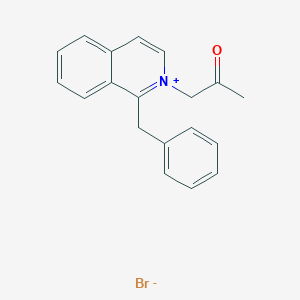 molecular formula C19H18BrNO B6138839 1-benzyl-2-(2-oxopropyl)isoquinolinium bromide 