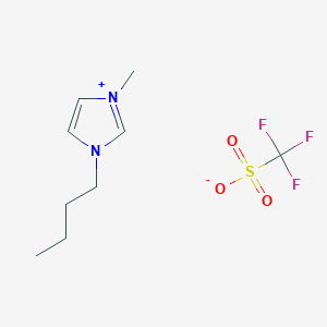 molecular formula C9H15F3N2O3S B061397 1-丁基-3-甲基咪唑三氟甲磺酸盐 CAS No. 174899-66-2