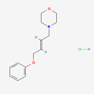 4-(4-phenoxybut-2-en-1-yl)morpholine hydrochloride