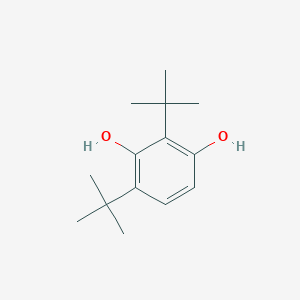 molecular formula C14H22O2 B6141336 2,4-di-tert-butyl-1,3-benzenediol 
