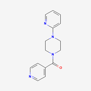 1-isonicotinoyl-4-(2-pyridinyl)piperazine