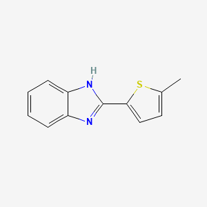 molecular formula C12H10N2S B6141410 2-(5-methyl-2-thienyl)-1H-benzimidazole CAS No. 78706-12-4