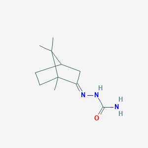 molecular formula C11H19N3O B6141430 1,7,7-trimethylbicyclo[2.2.1]heptan-2-one semicarbazone 