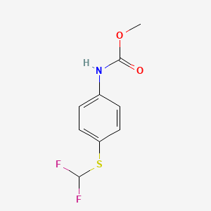 methyl {4-[(difluoromethyl)thio]phenyl}carbamate