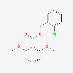 2-chlorobenzyl 2,6-dimethoxybenzoate