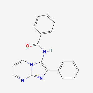 N-(2-phenylimidazo[1,2-a]pyrimidin-3-yl)benzamide