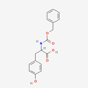 2-{[(benzyloxy)carbonyl]amino}-3-(4-hydroxyphenyl)propanoic acid