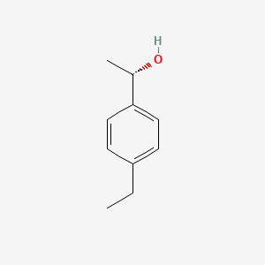 molecular formula C10H14O B6141801 (1S)-1-(4-ethylphenyl)ethan-1-ol CAS No. 101219-72-1