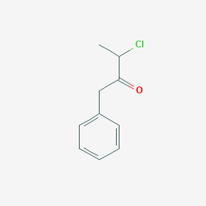 molecular formula C10H11ClO B6141867 3-氯-1-苯基丁-2-酮 CAS No. 24767-67-7