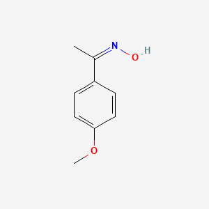 molecular formula C9H11NO2 B6141875 N-[1-(4-methoxyphenyl)ethylidene]hydroxylamine CAS No. 26358-63-4