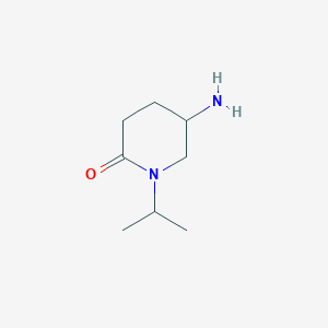 5-amino-1-(propan-2-yl)piperidin-2-one